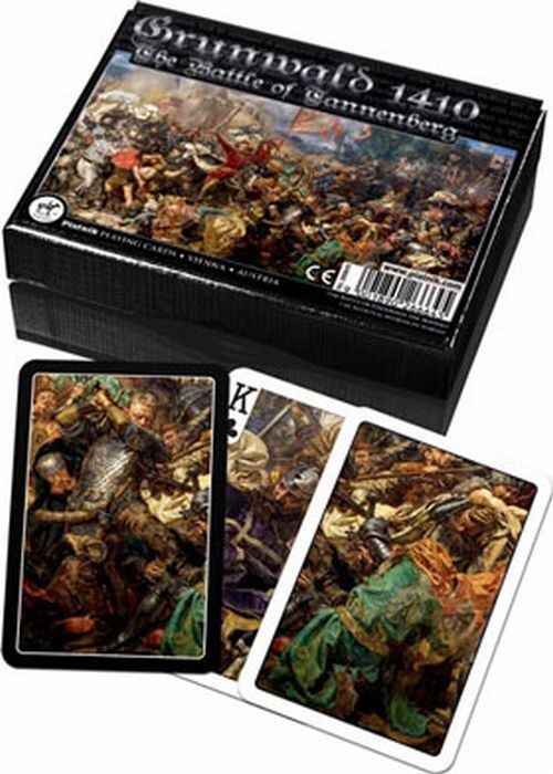 okładka Karty do gry Piatnik 2 talie lux Grunwald książka