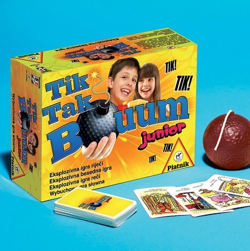 okładka Tik Tak Buum Junior Piatnik książka