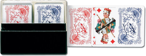 okładka Karty do gry Piatnik 2 talie Minipasjans książka