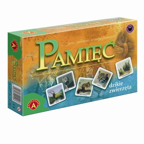 okładka Pamięć Dzikie zwierzęta książka