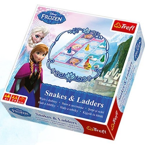 okładka Gra Węże i drabiny Kraina Lodu książka