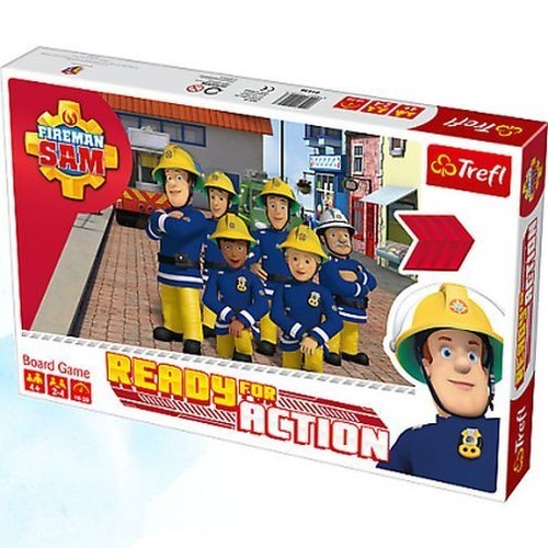 okładka Strażak Sam Ready for action książka