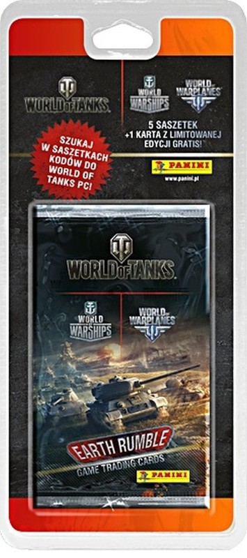 okładka World of Tanks Blister z kartami 5+1 książka