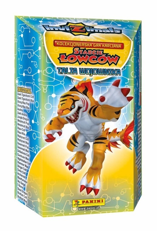 okładka Invizimals Starcie Łowców Talia Wojownika książka