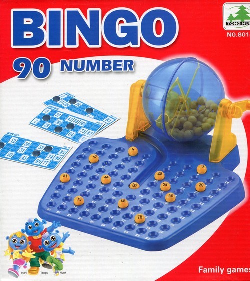 okładka Gra bingo lotto maszyna losująca edukacyjna książka