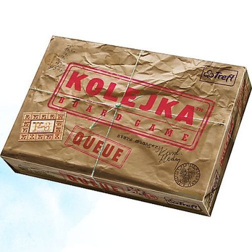 okładka Kolejka Board game książka