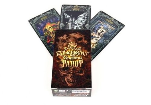 okładka Fournier Tarot Alchemy książka