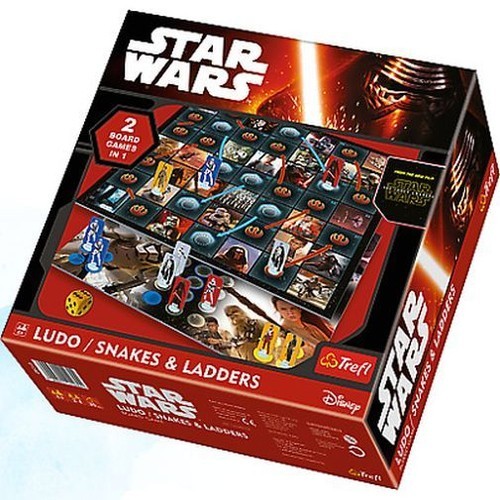 okładka Chińczyk Węże i drabiny Star Wars książka