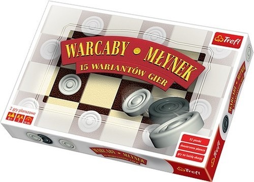 okładka Warcaby Młynek 15 wariantów gier książka