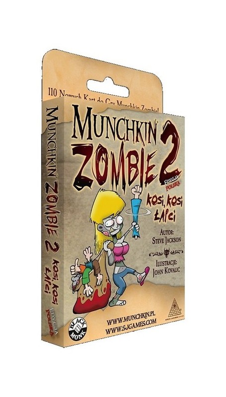 okładka Munchkin Zombie 2 Kosi, Kosi Łapci książka