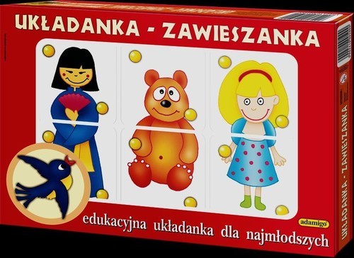 okładka Układanka zawieszanka książka