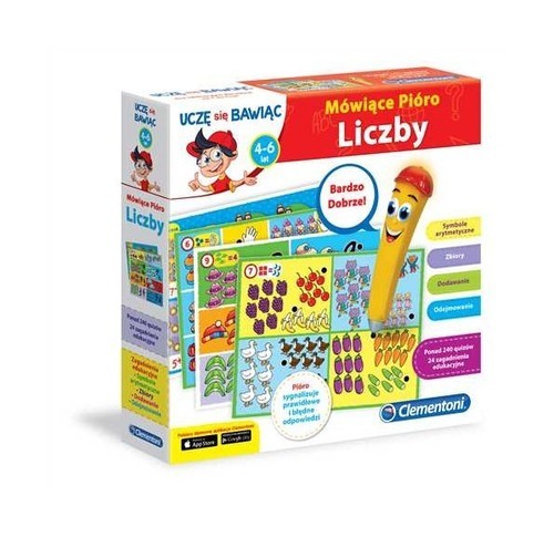 okładka Mówiące Pióro Liczby książka