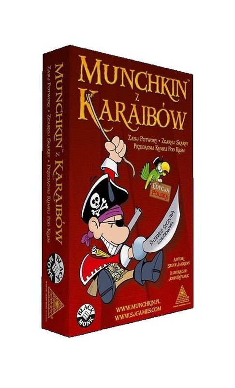 okładka Munchkin z Karaibów książka