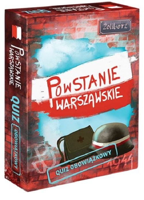 okładka Powstanie Warszawskie Quiz książka