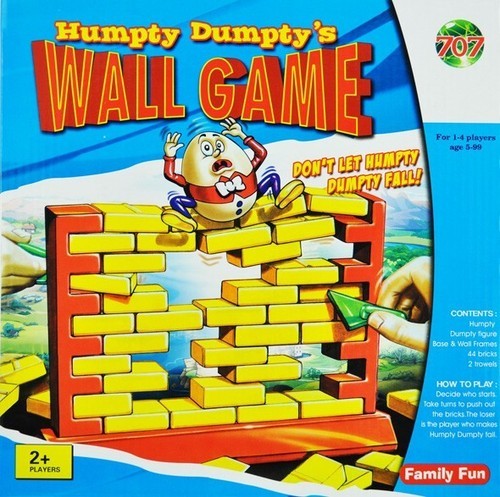 okładka Zbuduj Mur Gra planszowa książka