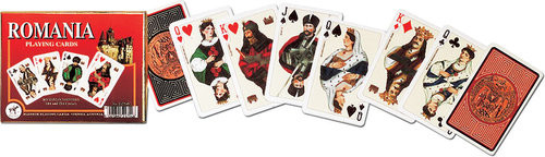 okładka Karty do gry Piatnik 2 talie Rumunia książka