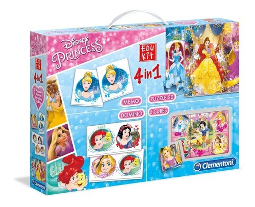 okładka EduKit 4w1 Disney Księżniczki książka