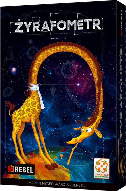 okładka Żyrafometr książka | Martin Nedergaard Andersen