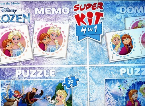 okładka Super Kit 4 w 1 Frozen książka