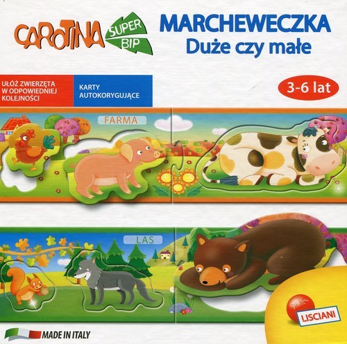 okładka Carotina Marcheweczka Duże czy małe książka