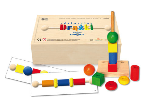 okładka Drążki edukacyjne Zabawy Twórcze książka