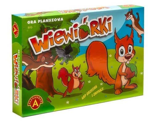 okładka Wiewiórki Big Gra planszowa książka