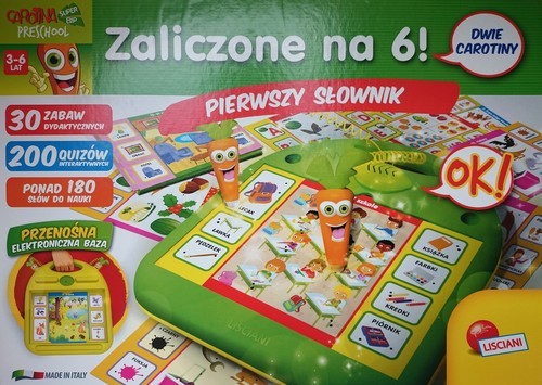 okładka Zaliczone na 6 Pierwszy słownik książka