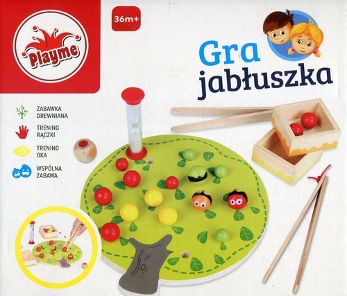 okładka Gra jabłuszka książka