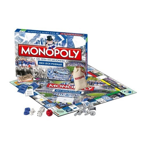 okładka Monopoly Lech Poznań książka