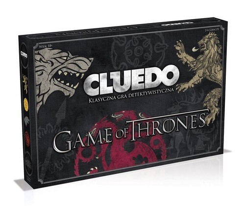 okładka Cluedo Games of Throne książka