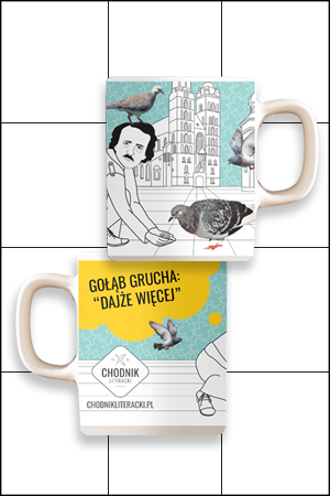 okładka Kubek Literacki z Gołębiem Krakowskim książka