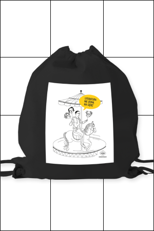 okładka Plecak Literacki Czarny książka