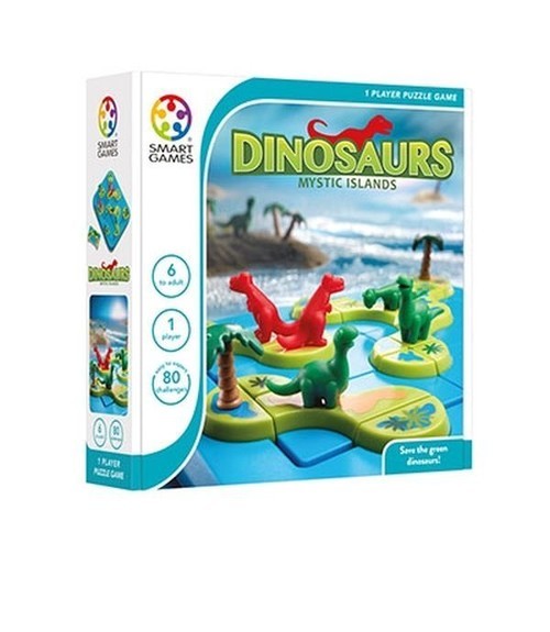 okładka Smart Games Dinozaury Mystic Islands książka