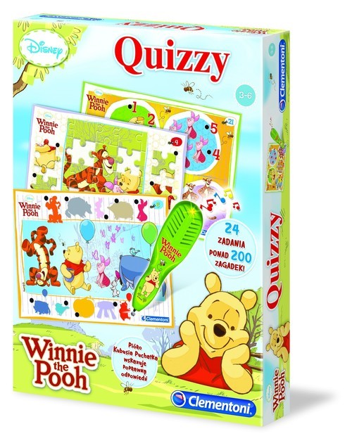 okładka Quizzy Kubuś Puchatek książka