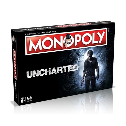 okładka Monopoly Uncharted wersja angielska książka