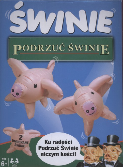 okładka Podrzuć świnie książka