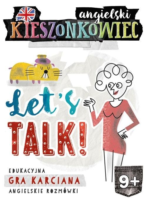 okładka Kieszonkowiec angielski Let’s Talk (9+) książka | Dorota Kondrat