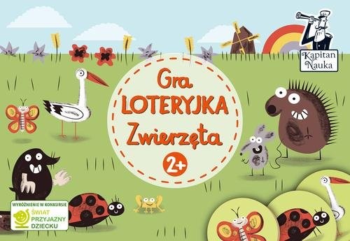 okładka Gra Loteryjka Zwierzęta 2+ książka