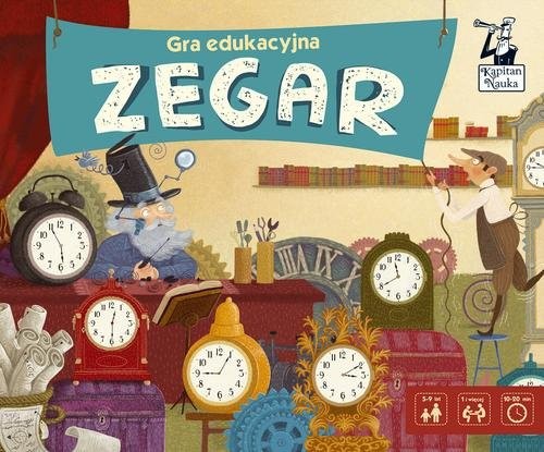 okładka Gra edukacyjna Zegar książka