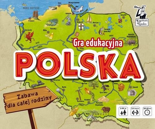 okładka Gra edukacyjna Polska książka