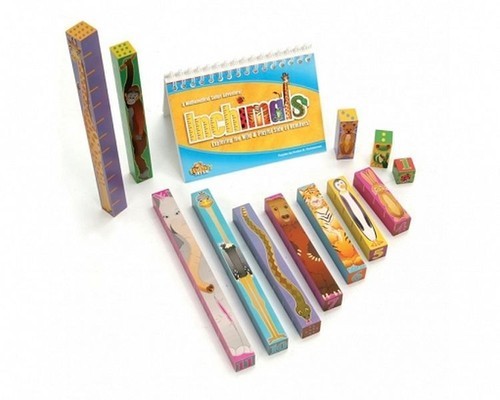 okładka Matematyczne Zoo Klocki Inchimals książka