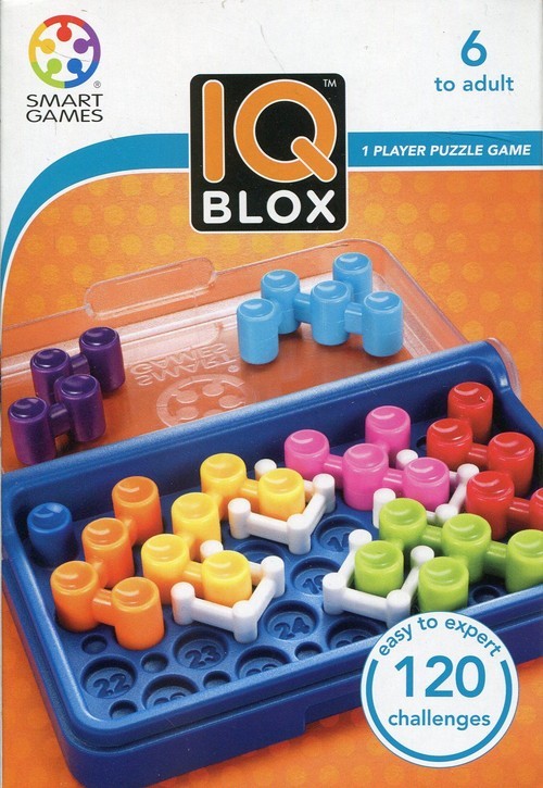 okładka Smart Games IQ Blox książka