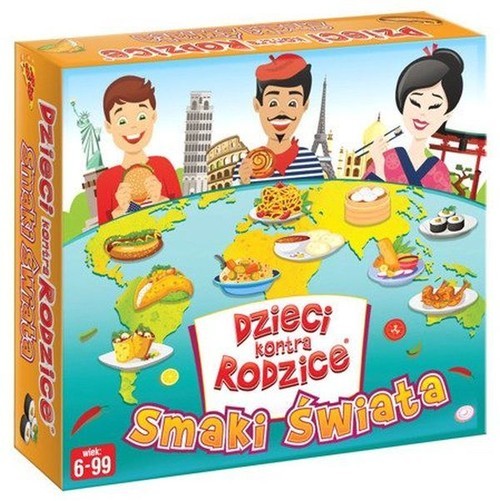 okładka Dzieci kontra Rodzice Smaki świata książka