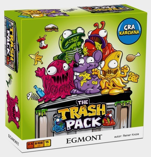 okładka Śmieciaki - gra planszowa książka