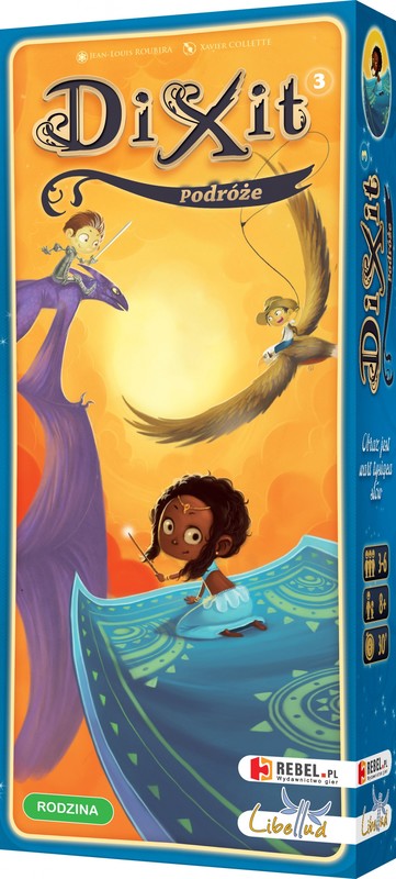 okładka Dixit 3: Podróże - gra planszowa książka | Roubira Jean-Louis