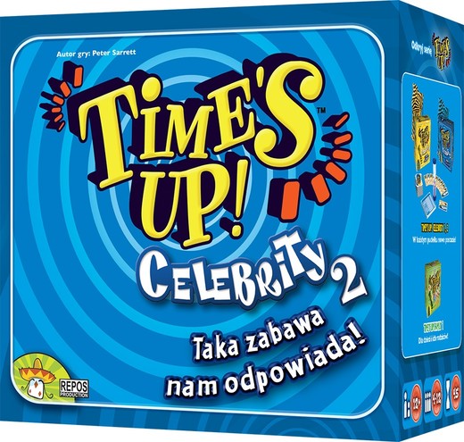 okładka Time's Up: Celebrity 2 - gra karciana książka