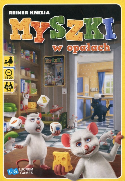 okładka Myszki w opałach książka | Reiner Knizia