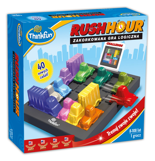 okładka RUSH HOUR – gra planszowa książka