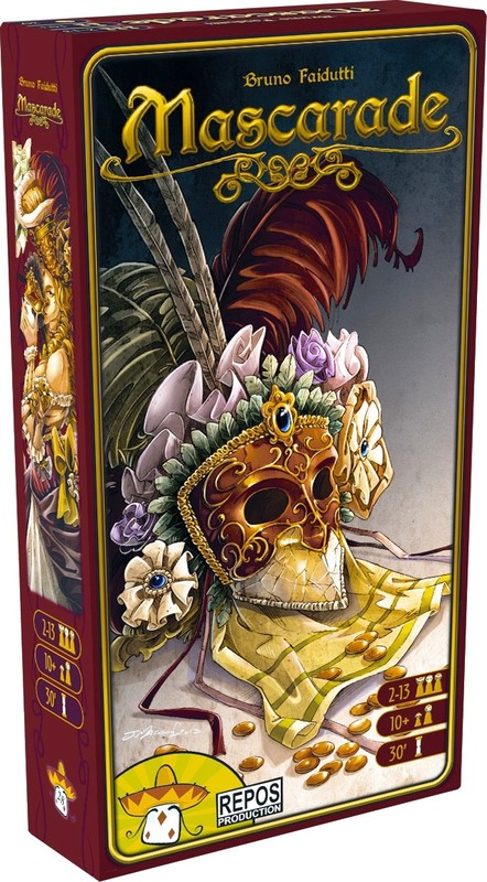 okładka Maskarada (Mascarade) - gra planszowa książka