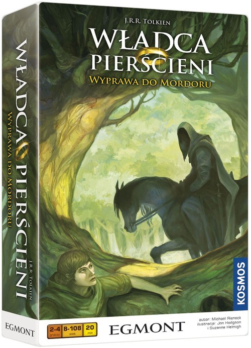 okładka Władca Pierścieni: Wyprawa do Mordoru - gra planszowa książka | Rieneck Michael